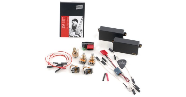 EMG ZW Set – Active Humbucker Pickups EMG 81/85, Black - Guitar